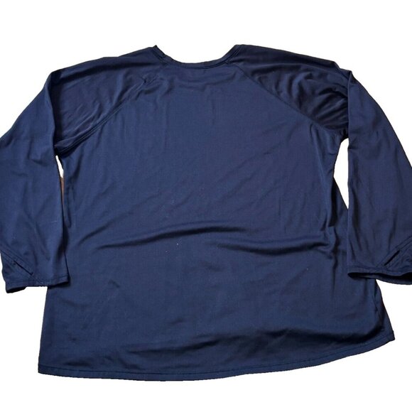 CUDDLDUDS CLIMATE RIGHT BLACK FLEECE BASE LAYER TOP w/THUMBHOLES XXL 2XL - Picture 2 of 5